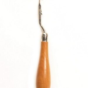 Bent Latch Hook Wood Handle