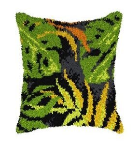 Orchidea 16 Leaves Latch Hook Canvas Kit 4152