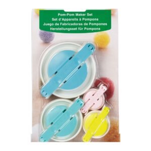 Clover Pom Pom Maker Set 4 Pkg